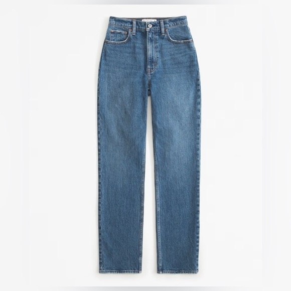 Abercrombie & Fitch The 90s Straight Ultra High Rise Jean - Picture 3 of 7